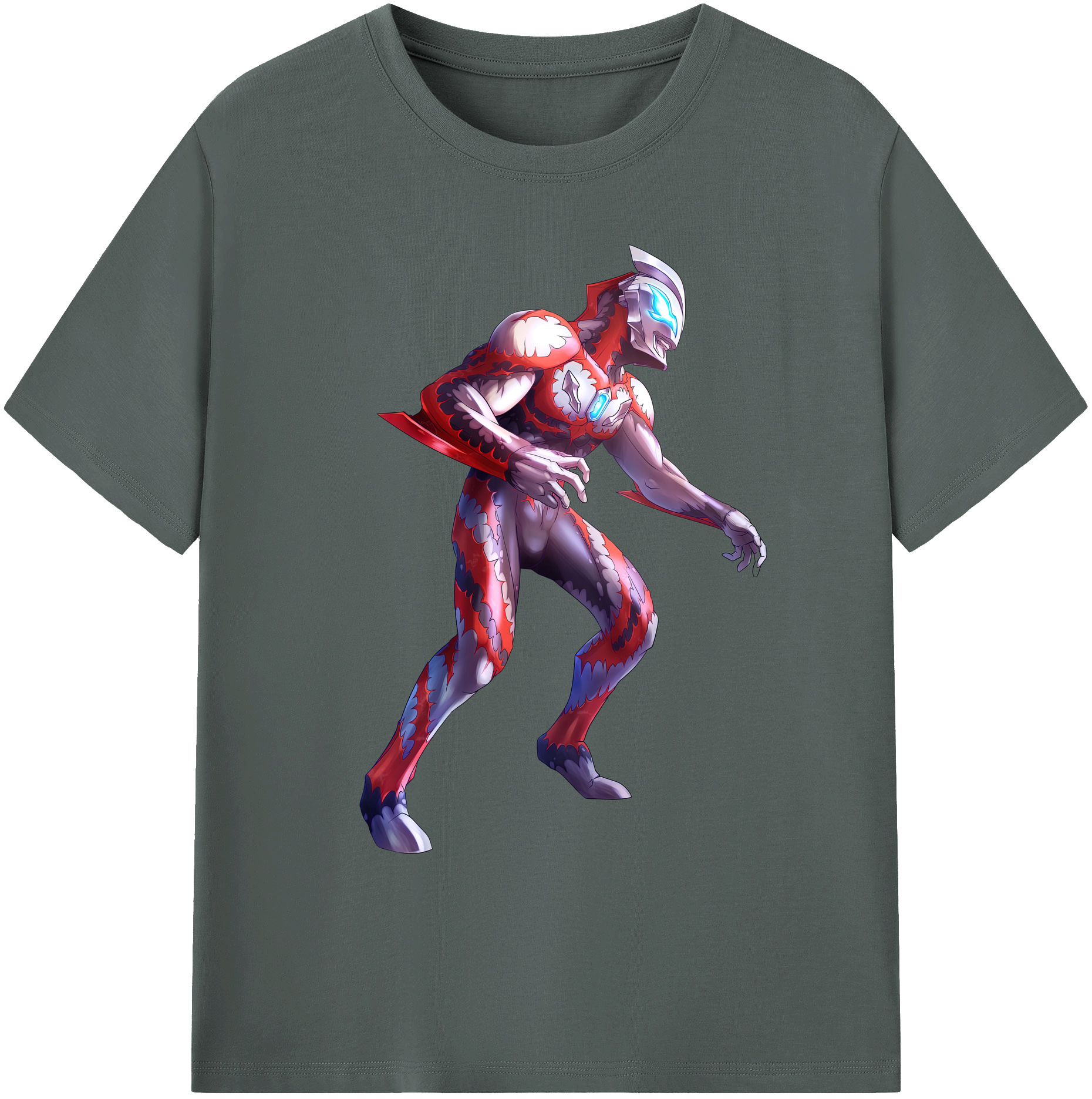 （画像用） ウルトラマン Ultraman 綿100％ メンズ半袖Tシャツ｜肌触りやわらか＆通気性